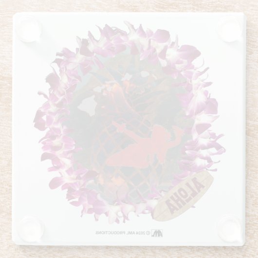 ALOHA 53 GLASUNTERSETZER (Rückseite)