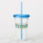 Aloha Acryltrinkbecher (Vorderseite)