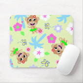 aloha Affedruck Mousepad (Mit Mouse)