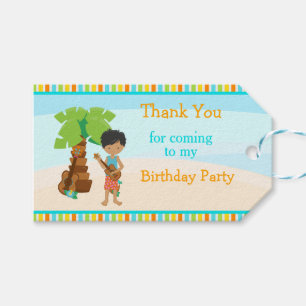 Aloha African American Boy Geschenkanhänger