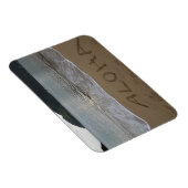 Aloha am Strand in Kauai Magnet (Rechte Seite)