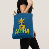 Aloha Ananas Aquamarin Schultertasche Tasche (Von Nahem)