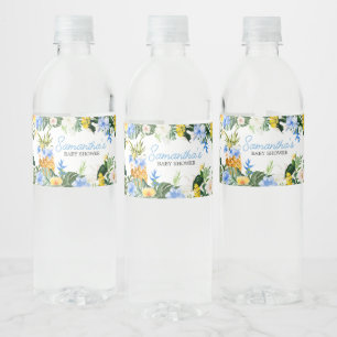 Aloha-Ananas-Baby-Party Wasserflaschenetikett