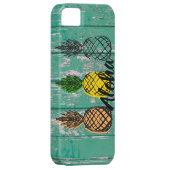 Aloha Ananas Case-Mate iPhone Hülle (Rückseite/rechts)