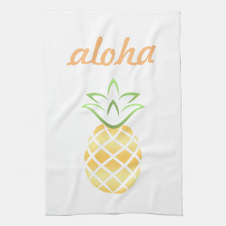 Aloha Ananas-Geschirrtuch Geschirrtuch