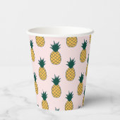 Aloha Ananas Pappbecher (Rückseite)