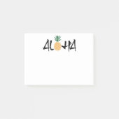 Aloha Ananas-Post-It Post-it Klebezettel (Vorderseite)