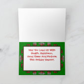 Aloha Anhänger-Camper-Feiertags-Wunsch Feiertagskarte (Innenseite)