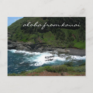 aloha aus der kauai Postkarte
