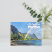 Aloha aus Hawaii Postkarte (Stehend Vorderseite)