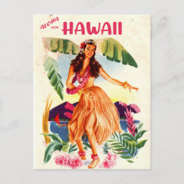 Aloha aus Hawaii Postkarte