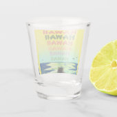 Aloha aus Hawaii Schnapsglas (Rückseite)