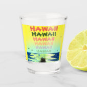 Aloha aus Hawaii Schnapsglas (Vorderseite)