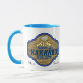 Aloha aus Makawao, Hawaii Tasse (Links)