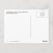 Aloha aus Maui Hawaii Postkarte (Rückseite)