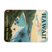 Aloha aus Paradies: Hawaii Magnet (Horizontal)