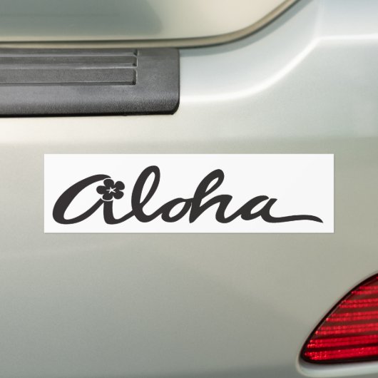 Aloha Autoaufkleber (Auf Auto)