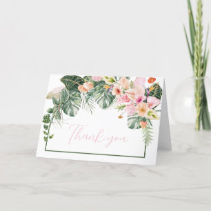 Aloha Baby Dusche Dankeskarte