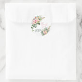 Aloha Baby Dusche Runder Aufkleber (Tasche)