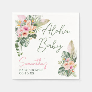 Aloha Baby Dusche Serviette