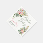 Aloha Baby Dusche Serviette (Ecke)