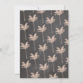 Aloha Baby Dusche Tropical Luau Vintag Einladung (Rückseite)