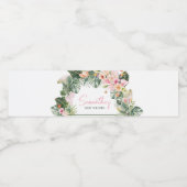 Aloha Baby Dusche Wasserflaschenetikett (Einzelnes Label)