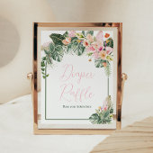 Aloha Baby Duwer Diaper Raffle Poster