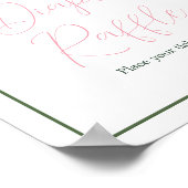 Aloha Baby Duwer Diaper Raffle Poster (Ecke)