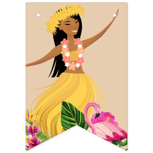 Aloha Baby Shower Banner (Zweite Fahne)