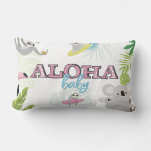 Aloha Baby Tropical Animal Babydusche Lendenkissen