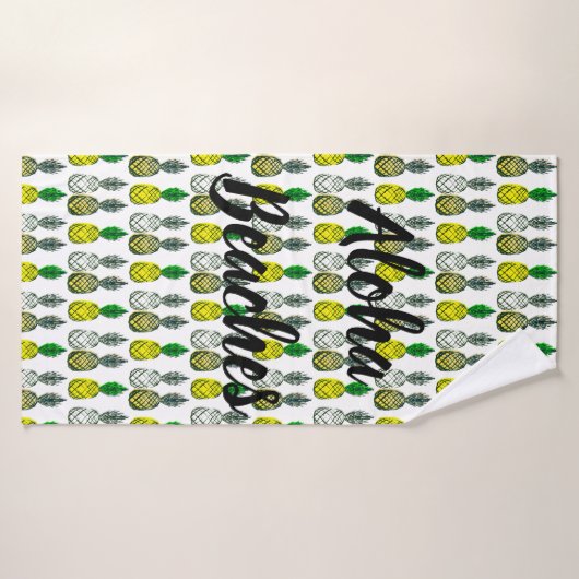 Aloha Badetuch Badehandtuch (Badehandtuch)