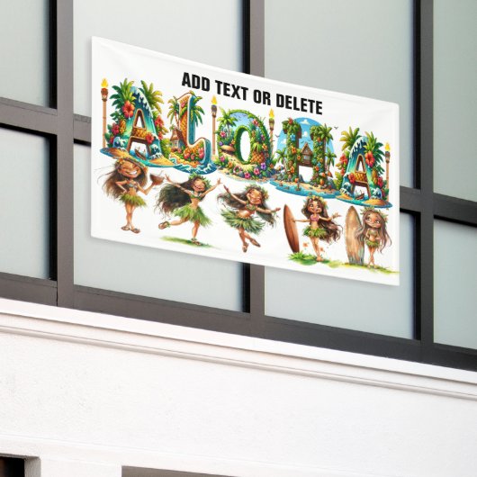 ALOHA BANNER (Äußeres Gebäude)