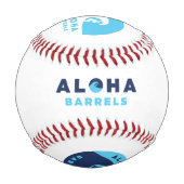 Aloha Barrels 2 - Farbkreiszeichen Baseball (Rückseite)