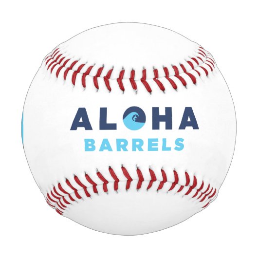 Aloha Barrels 2 - Farbkreiszeichen Baseball (Vorderseite)