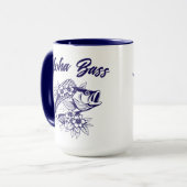 Aloha Bass-Hawaiian Blue Tasse (Vorderseite Links)