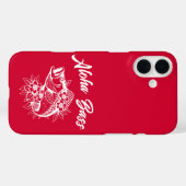 Aloha Bass Hawaiian Cherry Red Case-Mate iPhone Hülle (Rückseite (Horizontal))