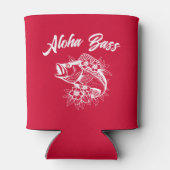 Aloha Bass Hawaiian Cherry Red Dosenkühler (Rückseite)
