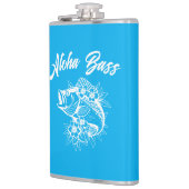 Aloha Bass-Hawaiian Light Blue Flachmann (Links)