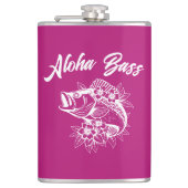 Aloha Bass-Hawaiian Pink Flachmann (Vorderseite)
