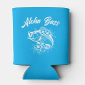 Aloha Bass Light Blue Hawaiian Dosenkühler (Rückseite)