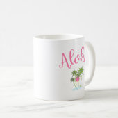 Aloha Beach Hawaiian Style Summera Kaffeetasse (VorderseiteRechts)