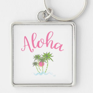 Aloha Beach Hawaiian Style Summera Schlüsselanhänger