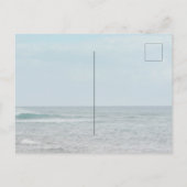 Aloha Beach Kauai Hawaii Ocean Postkarte (Rückseite)