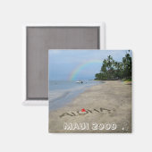Aloha-Beach Magnet (Vorderseite/Rückseite)