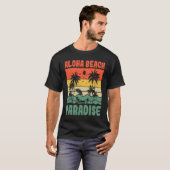 Aloha Beach Paradise Ocean Tropical Summer Vacatio T-Shirt (Vorne ganz)