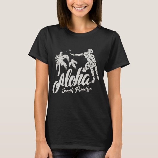Aloha Beach Paradise T - Shirt (Vorderseite)