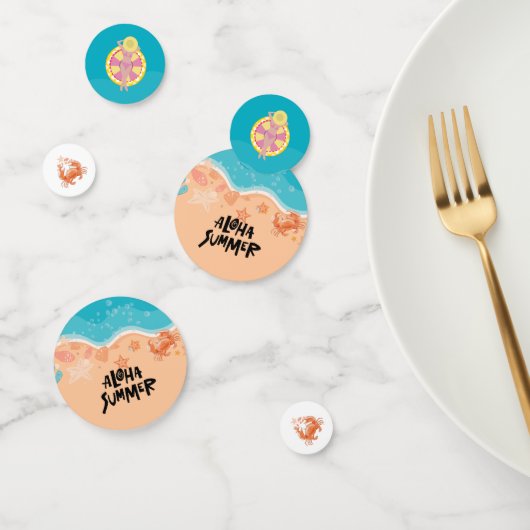 Aloha Beach Party Collection Konfetti (Gruppe)