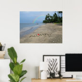 Aloha-Beach Poster (Heimbüro)