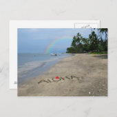 Aloha Beach Postkarte (Vorne/Hinten)